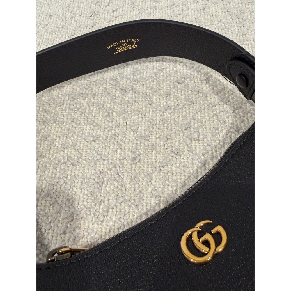 Gucci Mini Aphrodite Tote Bag in Black Leather NWT - Picture 6 of 9